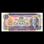 Canada, Bank of Canada, 10 dollars : 1971