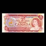 Canada, Bank of Canada, 2 dollars : 1974