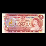 Canada, Bank of Canada, 2 dollars : 1974