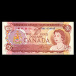 Canada, Bank of Canada, 2 dollars : 1974