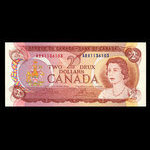 Canada, Bank of Canada, 2 dollars : 1974