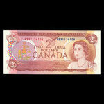 Canada, Bank of Canada, 2 dollars : 1974