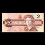 Canada, Bank of Canada, 2 dollars <br /> 1986