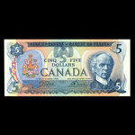 Canada, Bank of Canada, 5 dollars <br /> 1979