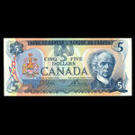 Canada, Bank of Canada, 5 dollars : 1979