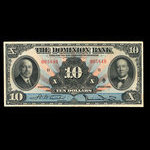 Canada, Dominion Bank, 10 dollars : February 1, 1931