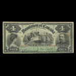 Canada, Dominion of Canada, 4 dollars <br /> January 2, 1902