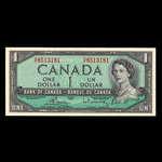 Canada, Bank of Canada, 1 dollar <br /> 1954