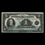 Canada, Bank of Canada, 1 dollar <br /> 1935