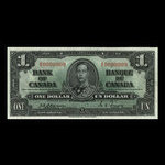 Canada, Bank of Canada, 1 dollar : January 2, 1937