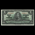 Canada, Bank of Canada, 1 dollar : January 2, 1937