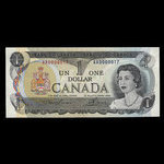 Canada, Bank of Canada, 1 dollar : 1973