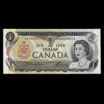 Canada, Bank of Canada, 1 dollar : 1973