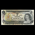 Canada, Bank of Canada, 1 dollar : 1973