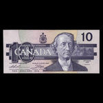 Canada, Bank of Canada, 10 dollars : 1989