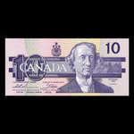 Canada, Bank of Canada, 10 dollars : 1989