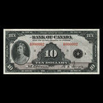 Canada, Bank of Canada, 10 dollars : 1935