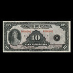 Canada, Bank of Canada, 10 dollars : 1935