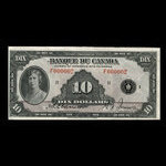 Canada, Bank of Canada, 10 dollars : 1935