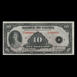 Canada, Bank of Canada, 10 dollars : 1935