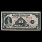 Canada, Bank of Canada, 10 dollars : 1935