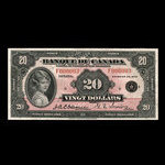 Canada, Bank of Canada, 20 dollars : 1935