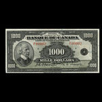 Canada, Bank of Canada, 1,000 dollars : 1935