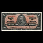 Canada, Bank of Canada, 2 dollars : January 2, 1937