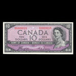 Canada, Bank of Canada, 10 dollars <br /> 1954