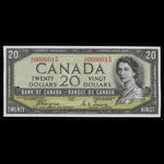 Canada, Bank of Canada, 20 dollars : 1954