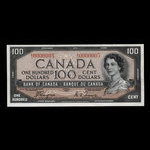 Canada, Bank of Canada, 100 dollars <br /> 1954