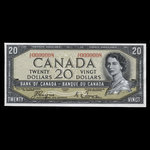 Canada, Bank of Canada, 20 dollars <br /> 1954