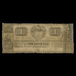 Canada, Commercial Bank of New Brunswick, 1 pound : May 8, 1842