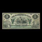 Canada, St. Stephen's Bank, 5 dollars : January 2, 1903