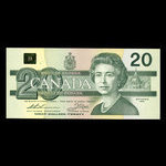 Canada, Bank of Canada, 20 dollars <br /> 1991