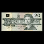 Canada, Bank of Canada, 20 dollars : 1991