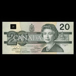 Canada, Bank of Canada, 20 dollars : 1991