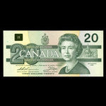 Canada, Bank of Canada, 20 dollars : 1991