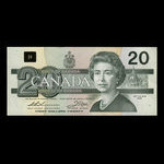 Canada, Bank of Canada, 20 dollars : 1991