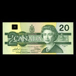 Canada, Bank of Canada, 20 dollars <br /> 1991