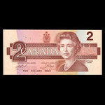 Canada, Bank of Canada, 2 dollars : 1986