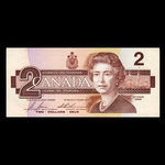 Canada, Bank of Canada, 2 dollars <br /> 1986