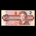 Canada, Bank of Canada, 2 dollars <br /> 1986