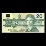 Canada, Bank of Canada, 20 dollars : 1991