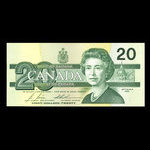 Canada, Bank of Canada, 20 dollars <br /> 1991