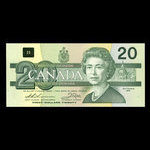 Canada, Bank of Canada, 20 dollars <br /> 1991