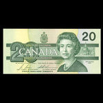 Canada, Bank of Canada, 20 dollars <br /> 1991