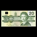 Canada, Bank of Canada, 20 dollars <br /> 1991