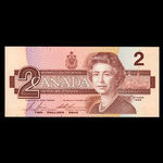 Canada, Bank of Canada, 2 dollars <br /> 1986