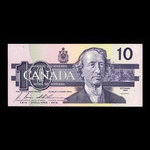 Canada, Bank of Canada, 10 dollars : 1989